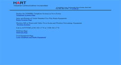 Desktop Screenshot of hartcomm.ca